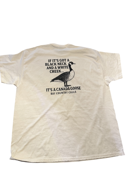 If it's got a black Neck and White Cheek Tee Shirt