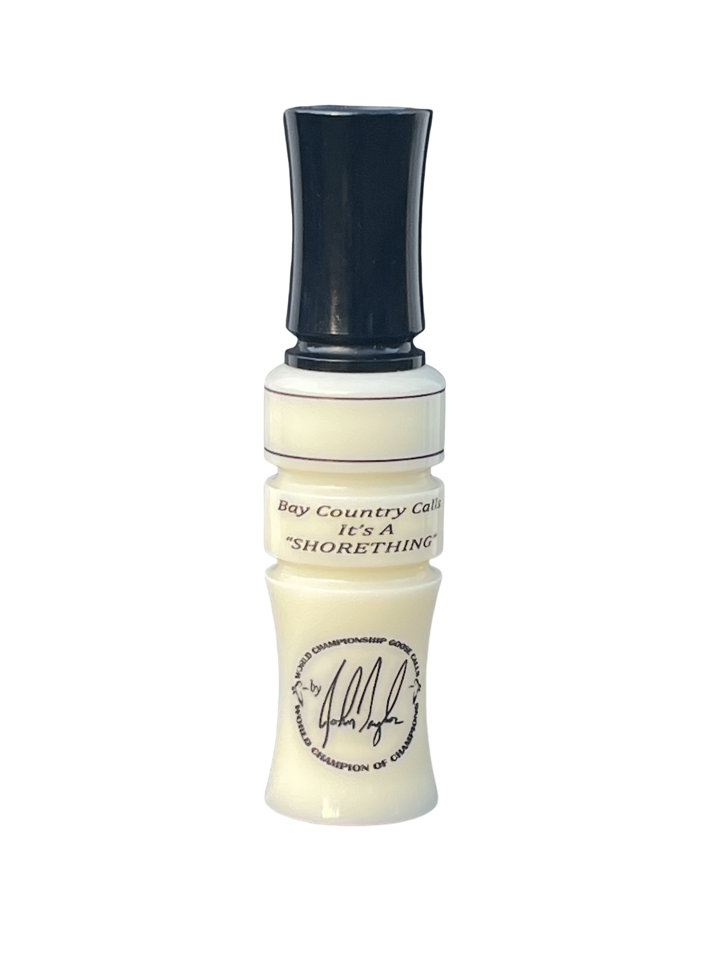 SHORETHING Black and Ivory  Canada Goose Call